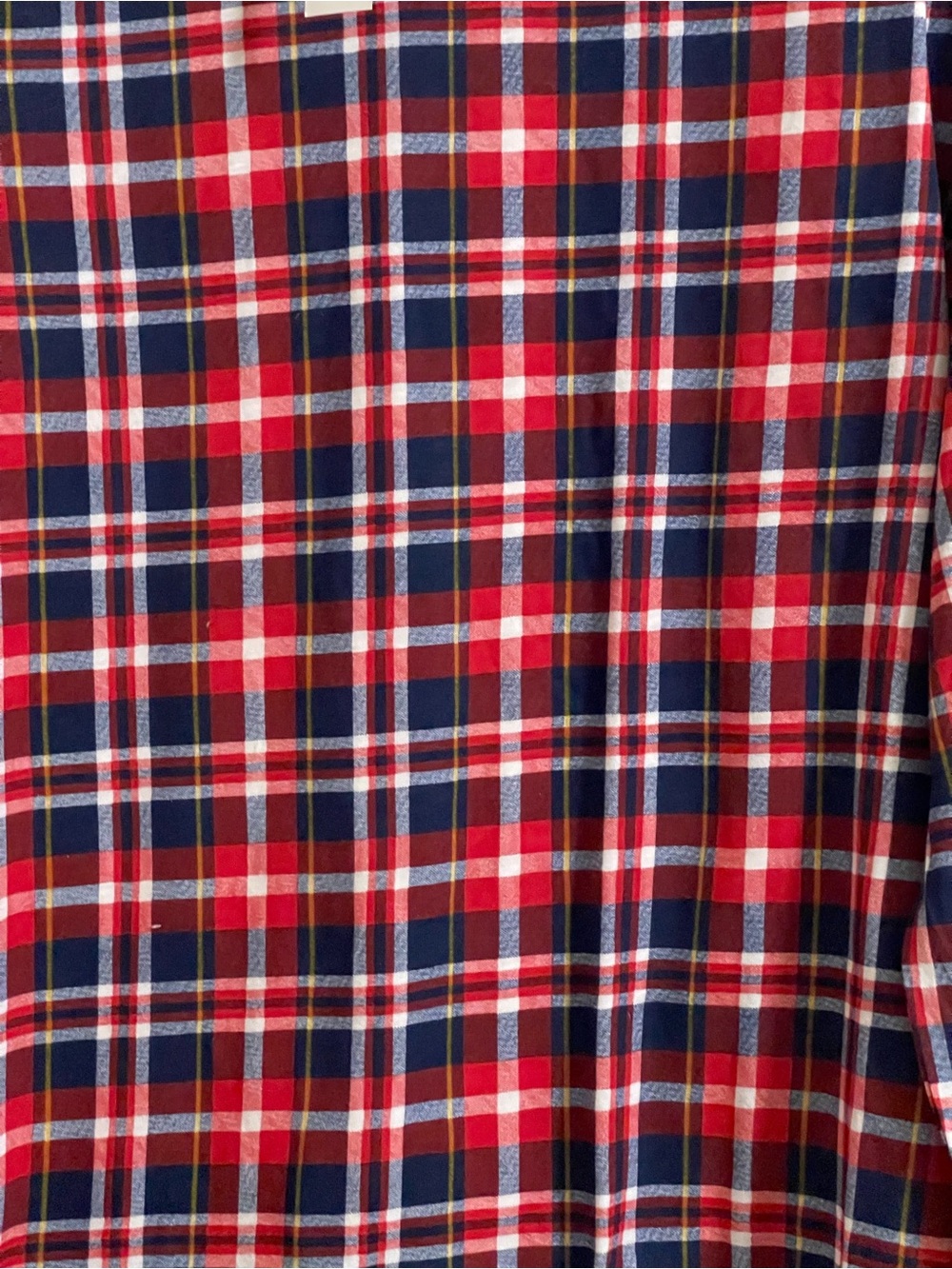 J Crew Long Sleeve Plaid Lightweight Turtleneck Pullover Top Shirt Sz L NWT - Picture 2 of 6